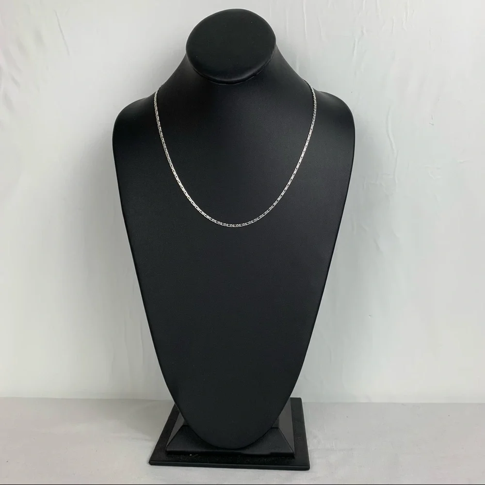 925 Sterling Silver Chain Necklace Jewelry‎ SILVER Classic Made In Mexico - Picture 13 of 14